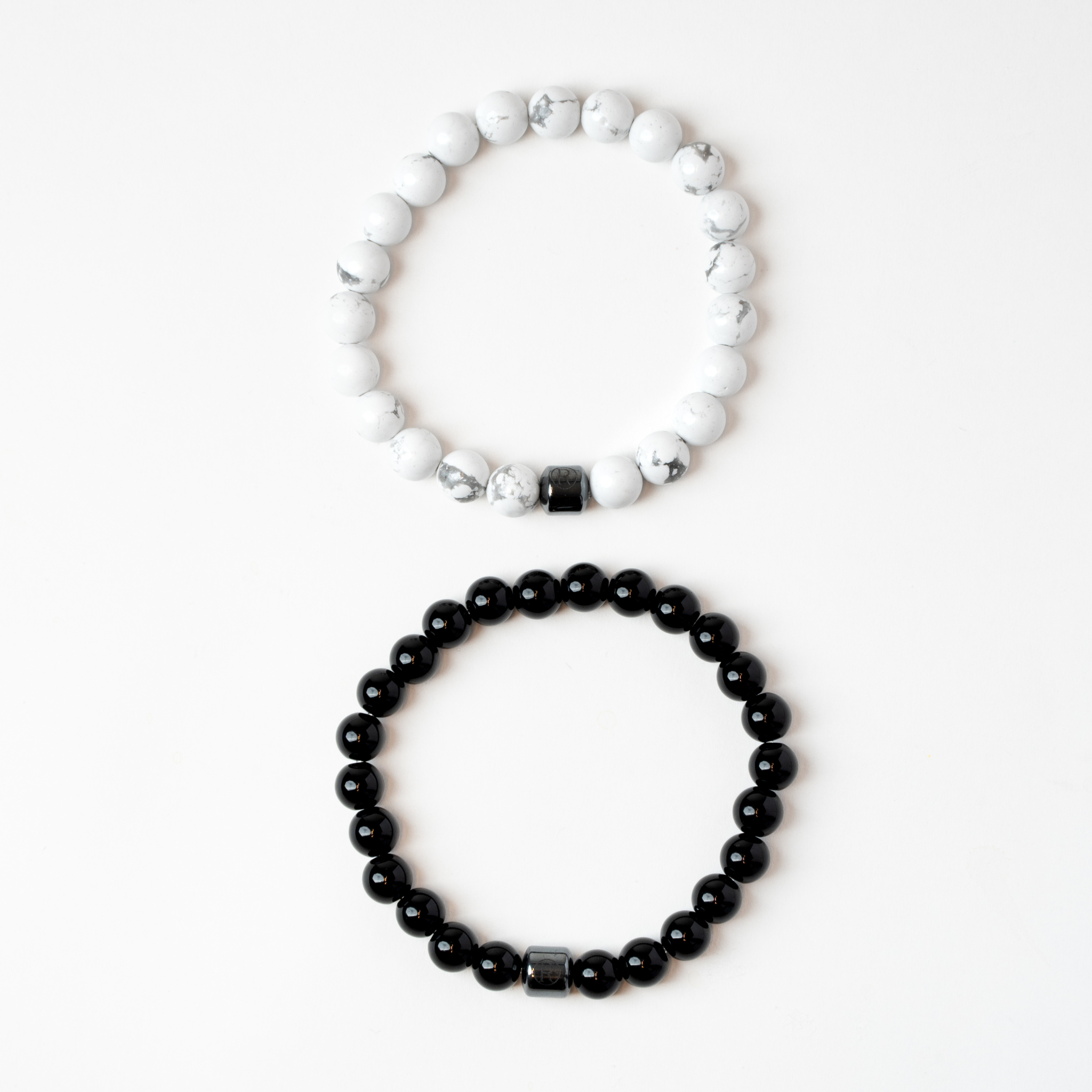 Marble Bracelet - Black & White