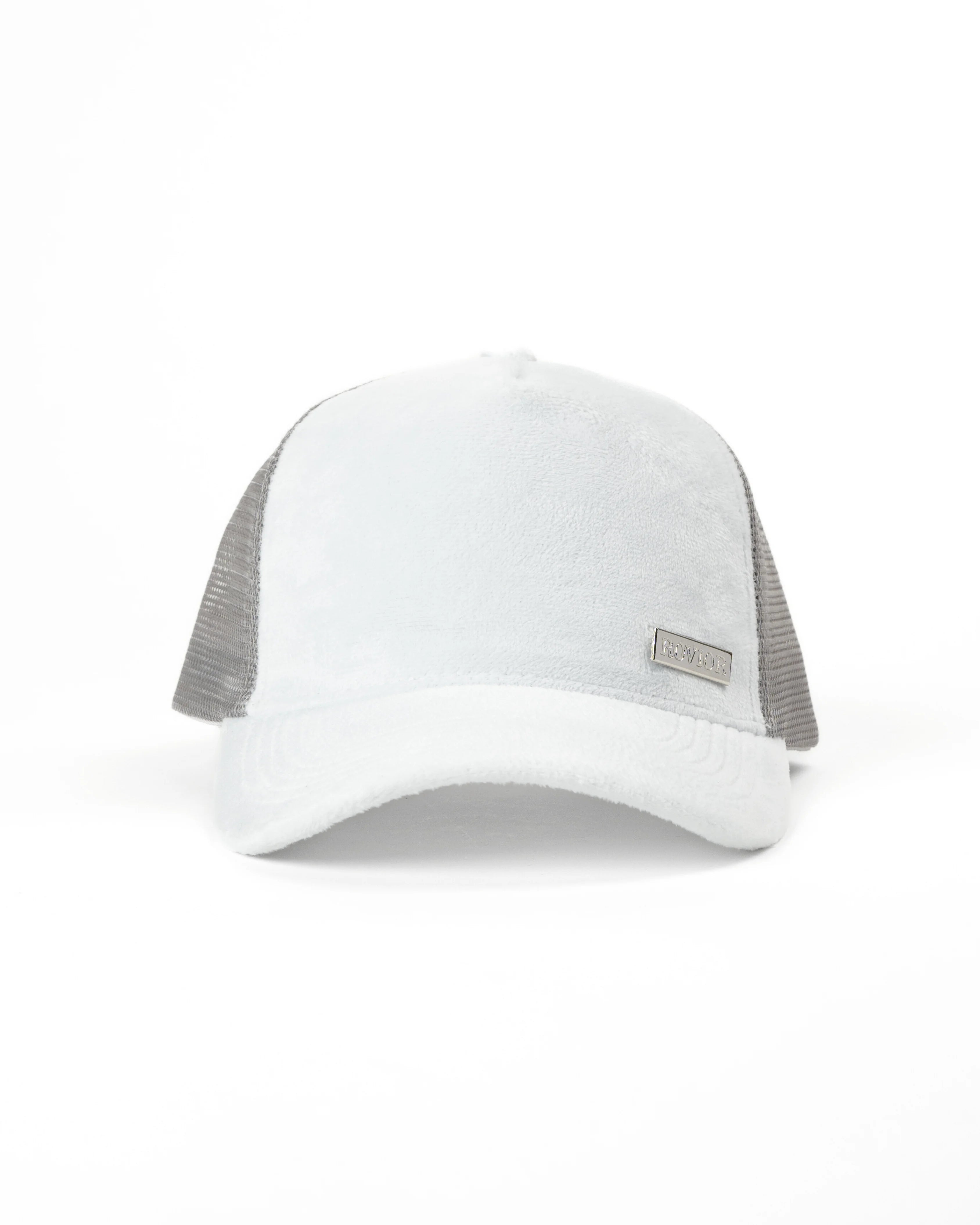 Metaluxe Velvet Cap - Black & White