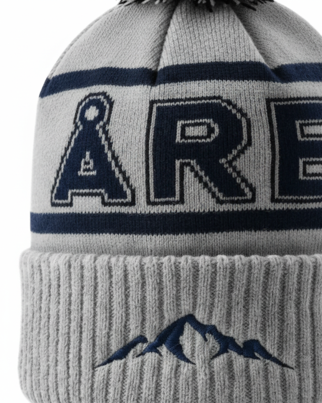 Åre Mössa Grå med Tofs