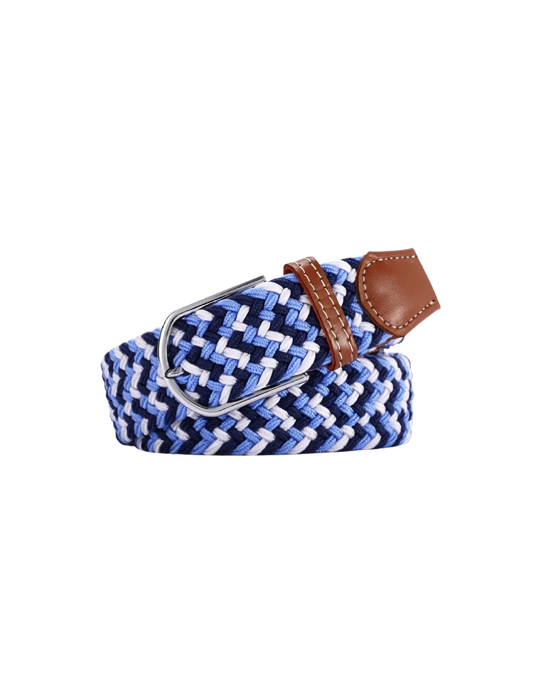Braided Belt - Light Blue