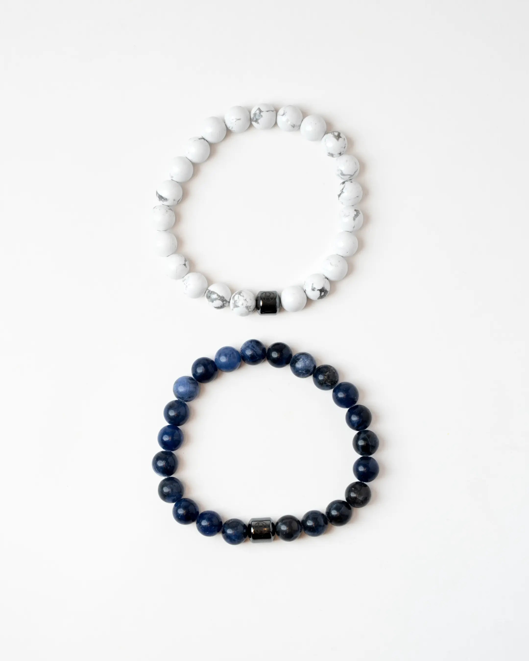 Marble Bracelet - Blue & White