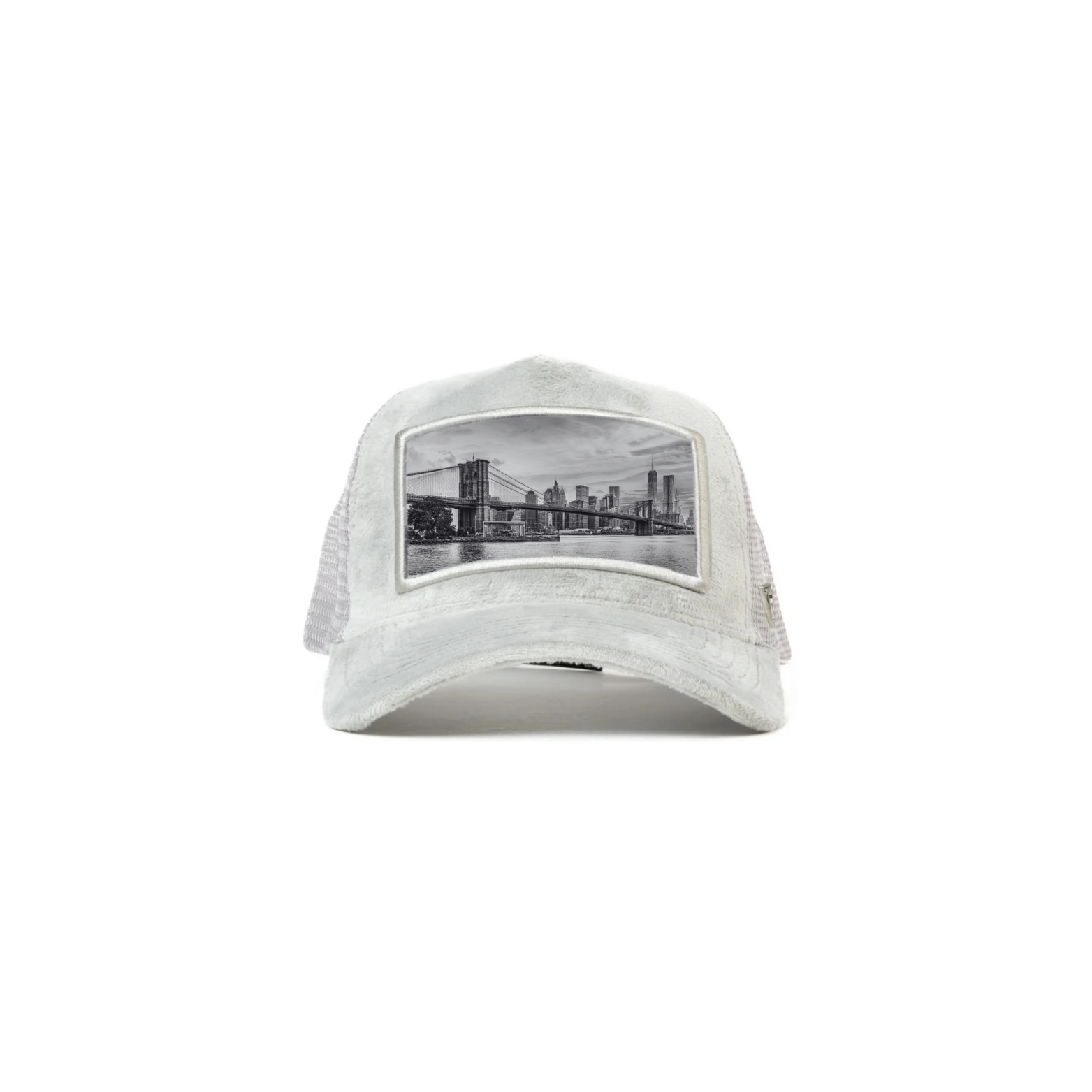 New York Velvet Cap - Grey