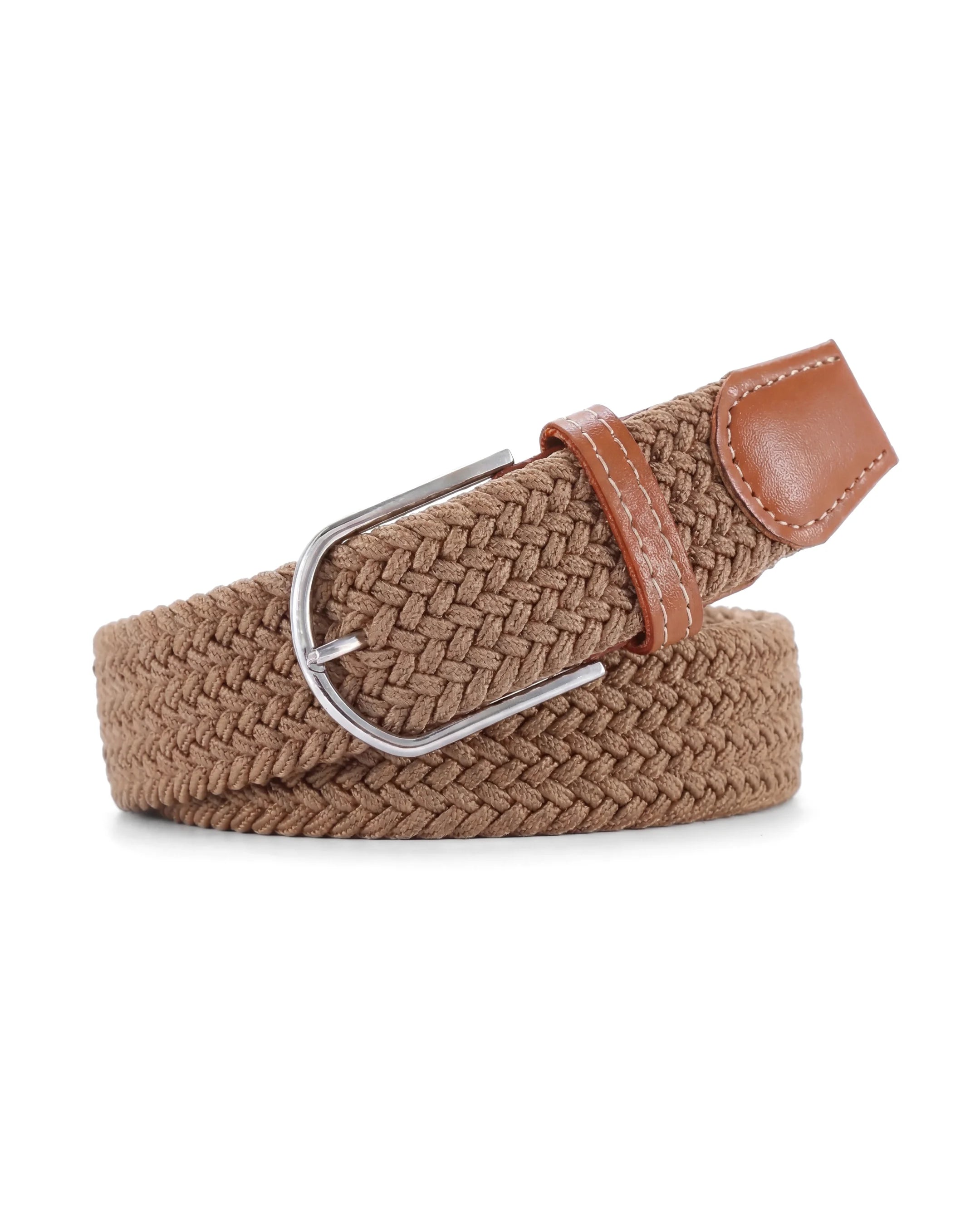Braided "Grisch" Belt – Solid Color